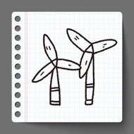 Environmental protection concept wind energy saving ren N6