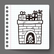 Fireplace doodle N4