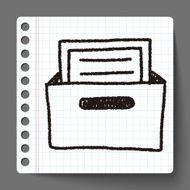 file box doodle drawing N3