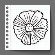 Flower doodle N70