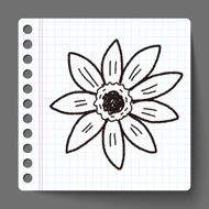 Flower doodle N74