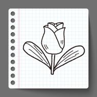 Flower doodle N79