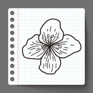 Flower doodle N83