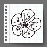 Flower doodle N86