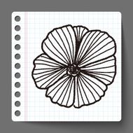 Flower doodle N88