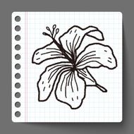 Flower doodle N96