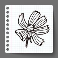 Flower doodle N101