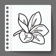 Flower doodle N106