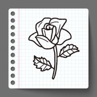 Flower doodle N110