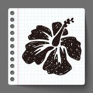 Flower doodle N111