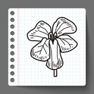 Flower doodle N114