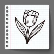 Flower doodle N117