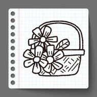 Flower doodle N120