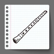 Flute doodle N2