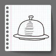 food tray doodle N4
