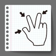 Gesture doodle N57