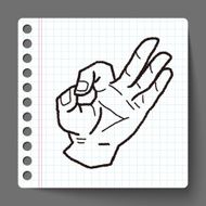 Gesture doodle N74
