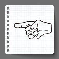Gesture doodle N76