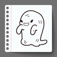 ghost doodle N18