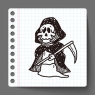 Grim Reaper doodle N3