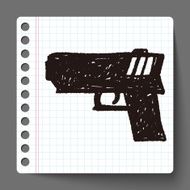 gun doodle N15
