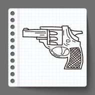 gun doodle N18