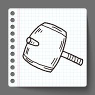 hammer doodle N12