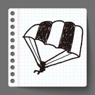 Hang gliding doodle N4