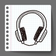 headphone doodle N11