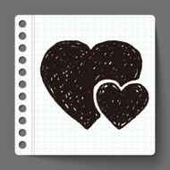 heart doodle N4