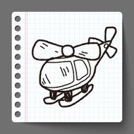 helicopter doodle N9