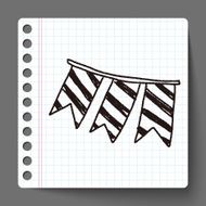 hanging doodle drawing N2