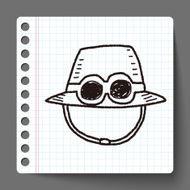 hat doodle N4