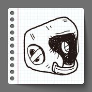 helmet doodle N8