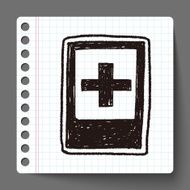 hospital sign doodle N4