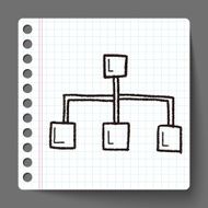 infographic chart doodle drawing N50