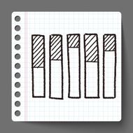 infographic chart doodle drawing N52