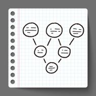 infographic chart doodle drawing N58