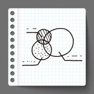 infographic chart doodle drawing N69