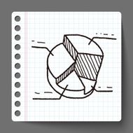 infographic chart doodle drawing N75