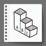 infographic chart doodle drawing N76