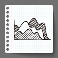 infographic chart doodle drawing N78