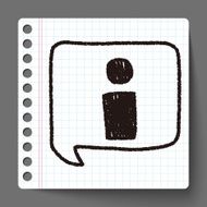information doodle drawing N3
