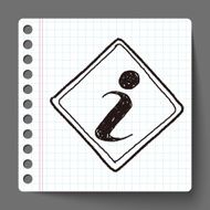 information sign doodle N2