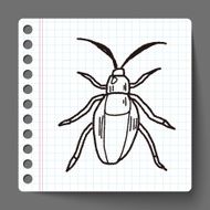 insect doodle N9