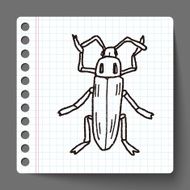 insect doodle N10