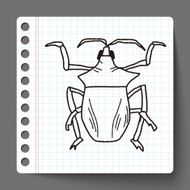 insect doodle N12