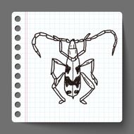 insect doodle N13
