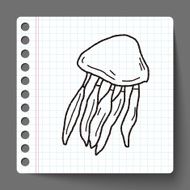 Jellyfish doodle N3