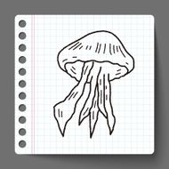 Jellyfish doodle N4